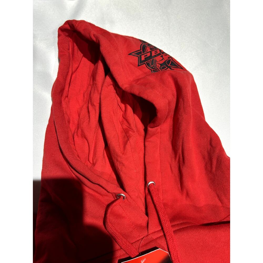 Wrangler PBR Red Hoodie Size 5XL NWT MSRP $70 - Picture 5 of 6